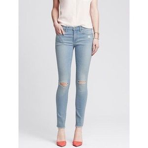 Banana Republic Light Wash Skinny Jeans